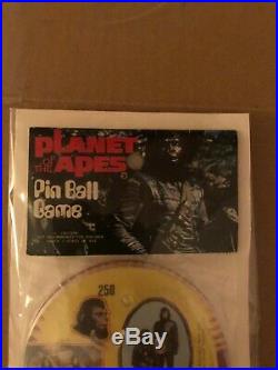 Planet of the Apes 1974 Pin Ball Game MIP