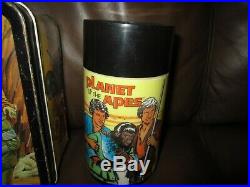 Planet of the Apes 1974 Vintage Aladdin Lunchbox with Thermos