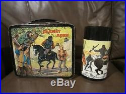 Planet of the Apes 1974 Vintage Aladdin Lunchbox with Thermos
