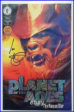 Planet of the Apes 1 Dark Horse Comics 2001 Dynamic Forces Rainbow Foil Signed