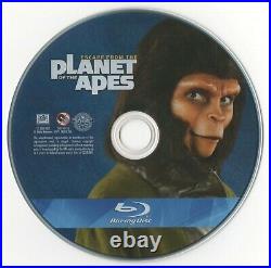 Planet of the Apes 40-Year Evolution 5-disc Blu-ray box set+book virtually new
