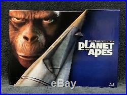 Planet of the Apes 40 Year Evolution 5 disc Blu-ray box set with book