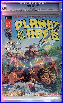 Planet of the Apes #4 CGC NM/MT 9.8 Super Killer