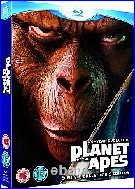 Planet of the Apes 5-Movie Collector's Edition Blu-ray 1968 BRAND NEW & S