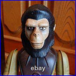 Planet of the Apes 90s Wind up Tin Figure Cornelius & General Ursus Set Used