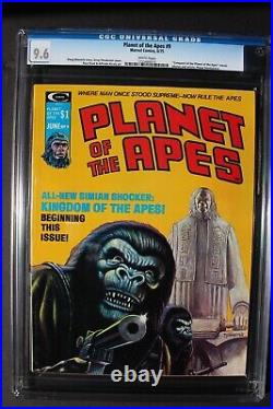 Planet of the Apes #9 Adapt BENEATH Movie 1975 Marvel Conquest Kingdom CGC 9.6