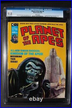 Planet of the Apes #9 Adapt BENEATH Movie 1975 Marvel Conquest Kingdom CGC 9.8
