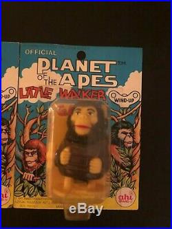 Planet of the Apes AHI 1974 Wind Up Walkers Galen and Zaius