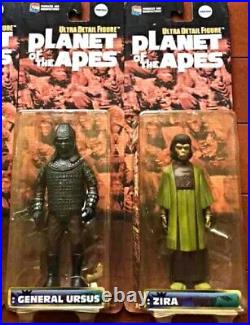 Planet of the Apes Action Figure Set of 4 Soldier, General, Zira, Lucius G6701