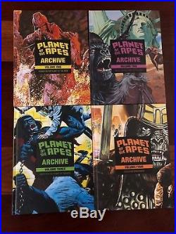 Planet of the Apes Archive Volumes 1, 2, 3 & 4 HC Complete BOOM OOP New