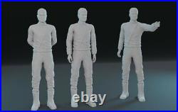 Planet of the Apes Astronaut 7 Figure Set 3D Printed Includes Stewart Taylor