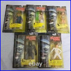 Planet of the Apes Basic Action Figure Set of 5 TOMY 2001 Japan Unopened G6365