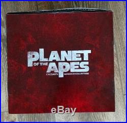 Planet of the Apes Blu-ray collection Warrior, with Caesar head Blu-ray awesome