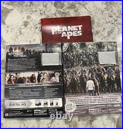 Planet of the Apes Caesar's Warrior Collection Blu-Ray Collector Like new