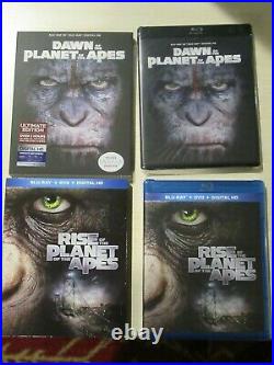 Planet of the Apes Caesars Warrior Collection Bust Blu Ray