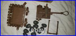 Planet of the Apes Catapult & Wagon box & instruction, mego #50911 apjac 1967