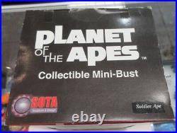 Planet of the Apes Collectible Mini-Bust SOLDIER APE 2002
