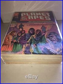Planet of the Apes Comic Magazines Lot 1-14 Full Run Complete Sci Fi Vintage VF