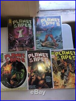 Planet of the Apes Comic Magazines Lot 1-14 Full Run Complete Sci Fi Vintage VF