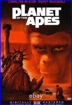 Planet of the Apes DVD 1968 Region DVD Incredible Value and Free Shipping