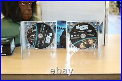 Planet of the Apes DVD Ultimate Collection with Caesar Storage Bust LOOK
