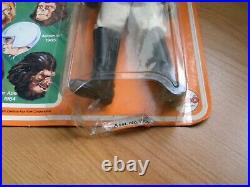Planet of the Apes Dr Zaius Mego vintage 1967 on card
