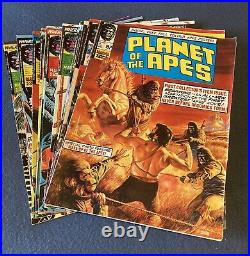 Planet of the Apes & Dracula Lives Marvel UK. #1-30 & 54-123. 99 Issues Total
