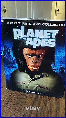 Planet of the Apes Dvd Ultimate Collection and Caesar Bust Movies