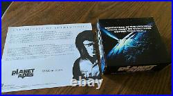 Planet of the Apes Dvd Ultimate Collection and Caesar Bust Movies