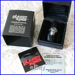 Planet of the Apes Explorer Pods Official Japan Sterling Silver Ring US7 UK N