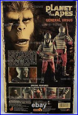 Planet of the Apes General Ursus Collector's Edition 2009 Hot Toys MMS87 NRFB