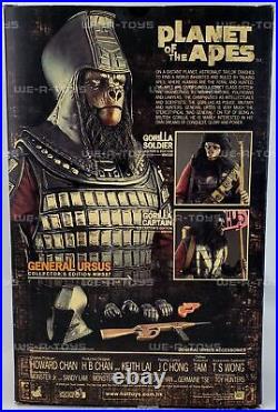 Planet of the Apes General Ursus Collector's Edition 2009 Hot Toys MMS87 NRFB