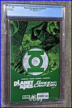 Planet of the Apes Green Lantern #1 CGC 9.8 2017 George Perez Virgin Variant