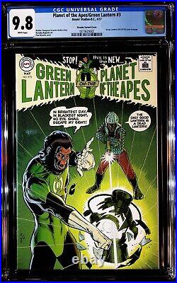 Planet of the Apes / Green Lantern #3, Rivochet Green Lantern 76 Homage, CGC 9.8