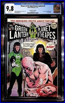 Planet of the Apes/Green Lantern #4, Green Lantern #85 Cover Homage! , CGC 9.8