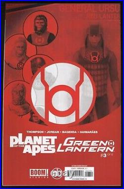 Planet of the Apes Green Lantern Comic Set 1-2-3-4-5-6 POTA Action Figure Covers