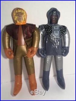 Planet of the Apes Inflating 19 inch figures Ideal Zaius Urko vintage SCARCE