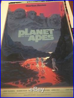 Planet of the Apes Laurent Durieux VARIANT Poster Screen Print Mondo SOLD OUT