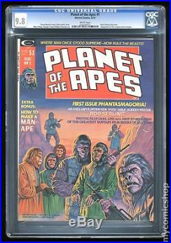 Planet of the Apes (Marvel Magazine) #1 1974 CGC 9.8 0502496013