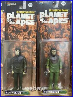 Planet of the Apes Medicom Toy Figures UDF Vintage Lot 10