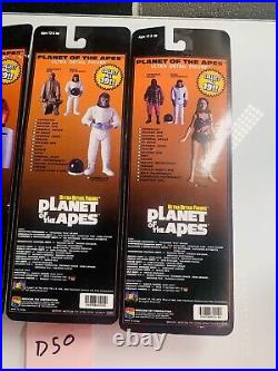 Planet of the Apes Medicom toy figures Set of 3 Taylor, Cornelius, General Aldo