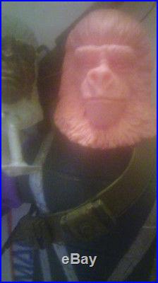 Planet of the Apes Mego CUSTOM 8 SOLDIER PROTOTYPE SMILEY COLLORA SCULPT BONUS