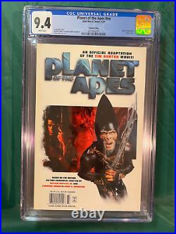 Planet of the Apes Movie Adapt Comic #NN 2001 Tim Burton CGC 9.4 Variant Cov HTF