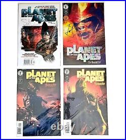 Planet of the Apes Movie Adp TPB & #1-3 Human War Signed COA /6000 Brand New NM