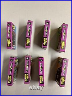 Planet of the Apes Phoenix Candy Co Box Set of 8 1974 BOXES ONLY POTA