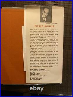 Planet of the Apes, Pierre Boulle. First Edition, 1st Printing. Vanguard Press