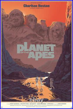 Planet of the Apes Regular Mondo Screen Print by Laurent Durieux Edition of 275