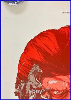 Planet of the Apes Screen Print Movie Poster Martin Ansin 2011