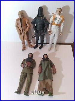 Planet of the Apes Sideshow 12 Figures(5) Collection Lot-Ursus, Zaius, Taylor, etc