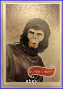 Planet of the Apes (TV series) trading cards complete set of 66